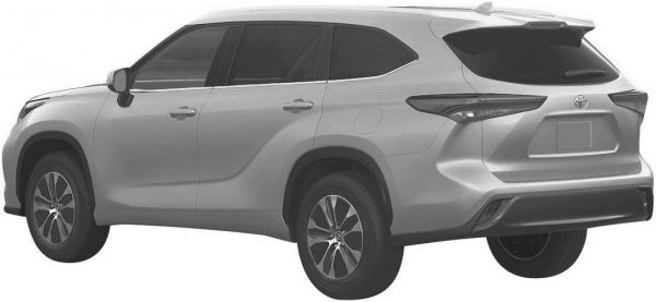 Toyota запатентовала в России новый Toyota Highlander