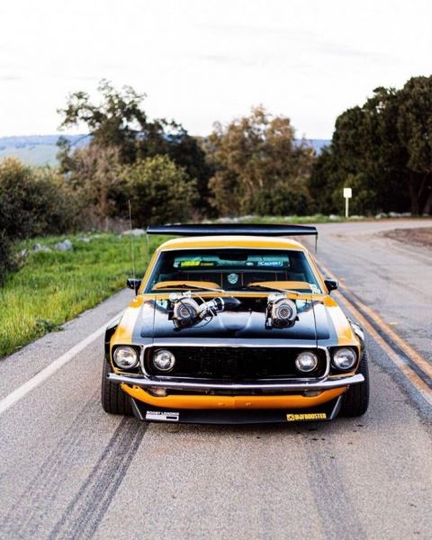 <br />
			Классический Ford Mustang Twin-Turbo 1969 готов вас шокировать (12 фот