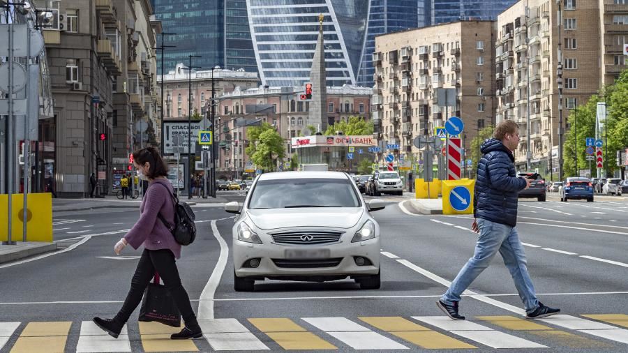 В Москве за шесть месяцев число ДТП с пешеходами сократилось на 22%<br />
